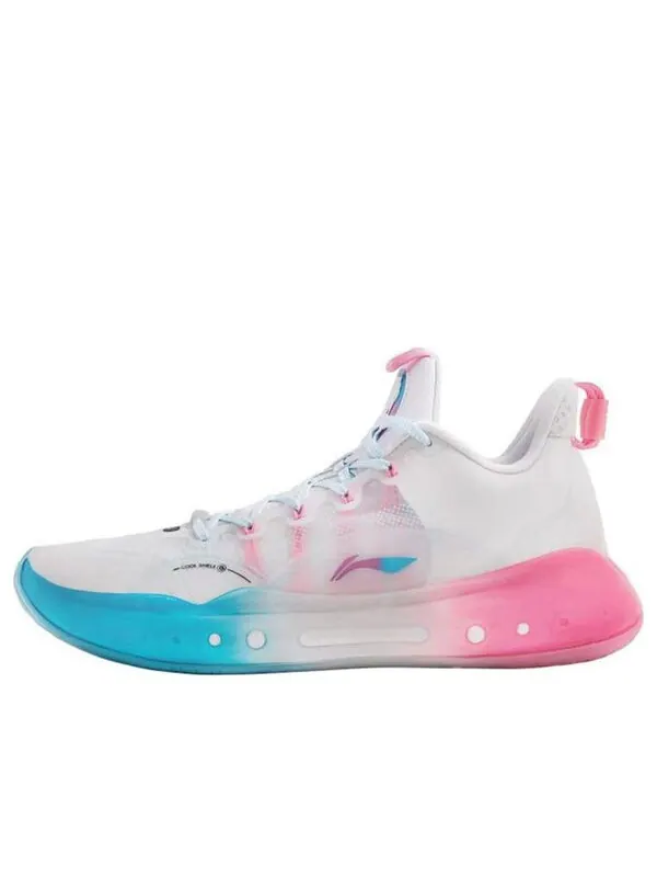 Кроссовки yushuai 14 low jimmy butler Li-Ning — изображение 1 из 4, белый/синий/розовый
