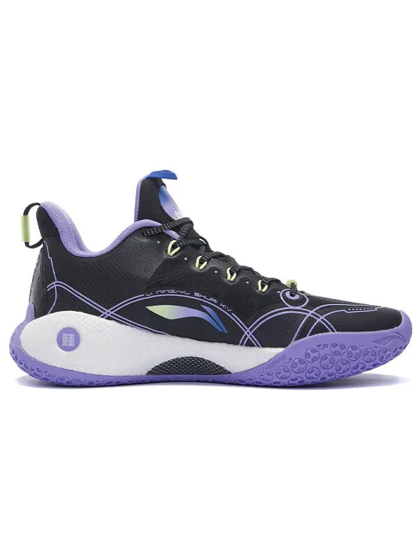 Кроссовки yushuai 14 низкие Li-Ning — изображение 2 из 4, черный/светлый