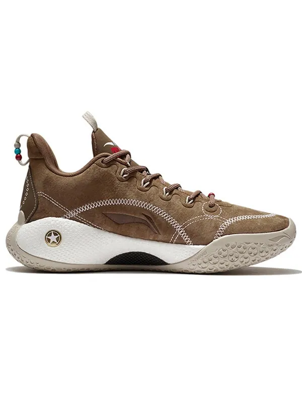 Кроссовки yushuai 14 низкие Li-Ning — изображение 2 из 4, коричневый