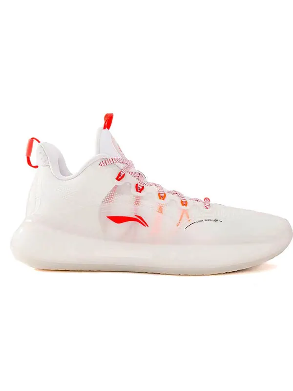 Кроссовки yushuai 14 низкие Li-Ning — изображение 2 из 3, белый/красный
