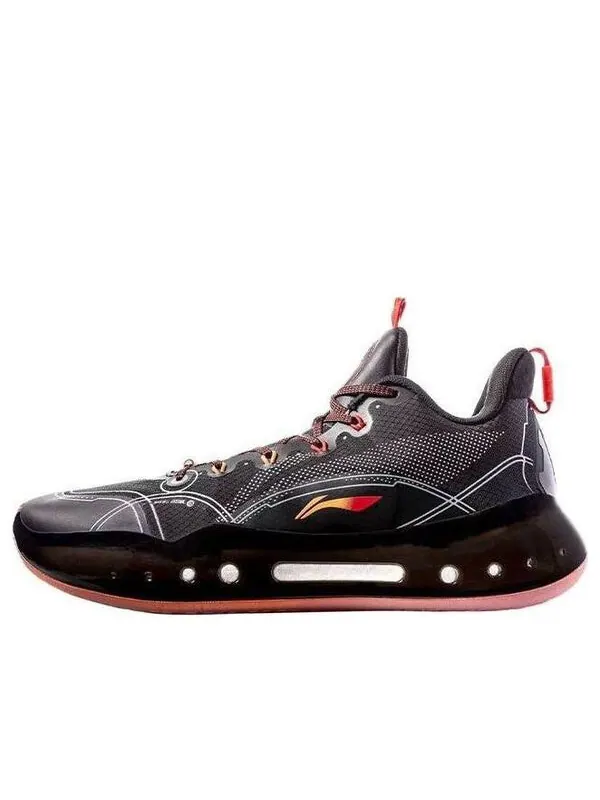 Кроссовки yushuai 14 low jimmy butler Li-Ning — изображение 1 из 4, черный/оранжевый/красный