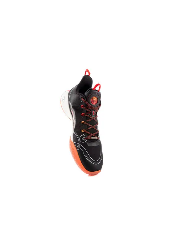 Кроссовки yushuai 14 low jimmy butler Li-Ning — изображение 3 из 4, черный/оранжевый/красный