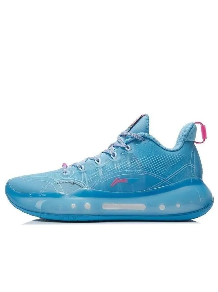 Кроссовки Li-Ning 14 Low Low-Top White/Blue ABAR123-7 — изображение 1 из 4, цементный
