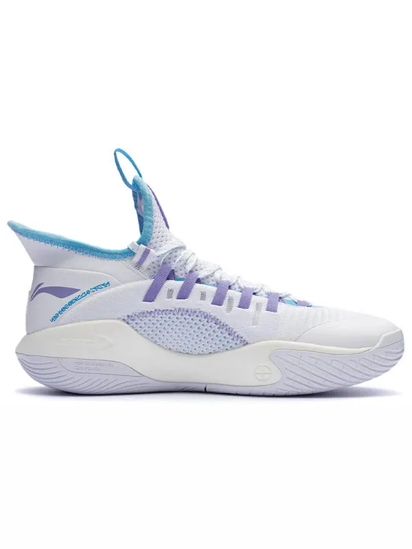 Кроссовки тень ходок Li-Ning — изображение 2 из 3, белый/фиолетовый