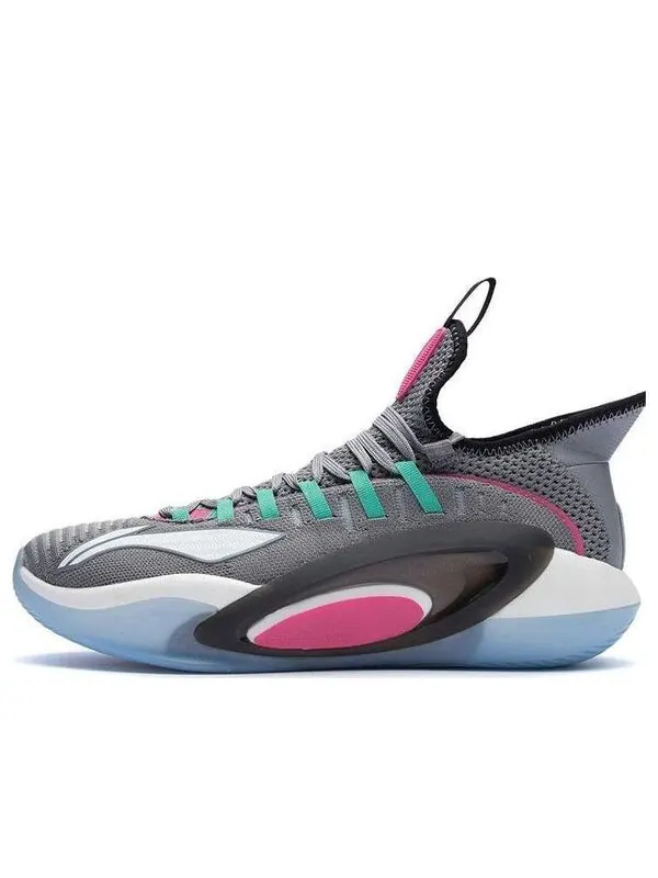 Кроссовки тень ходок Li-Ning — изображение 1 из 3, серый/зеленый/розовый