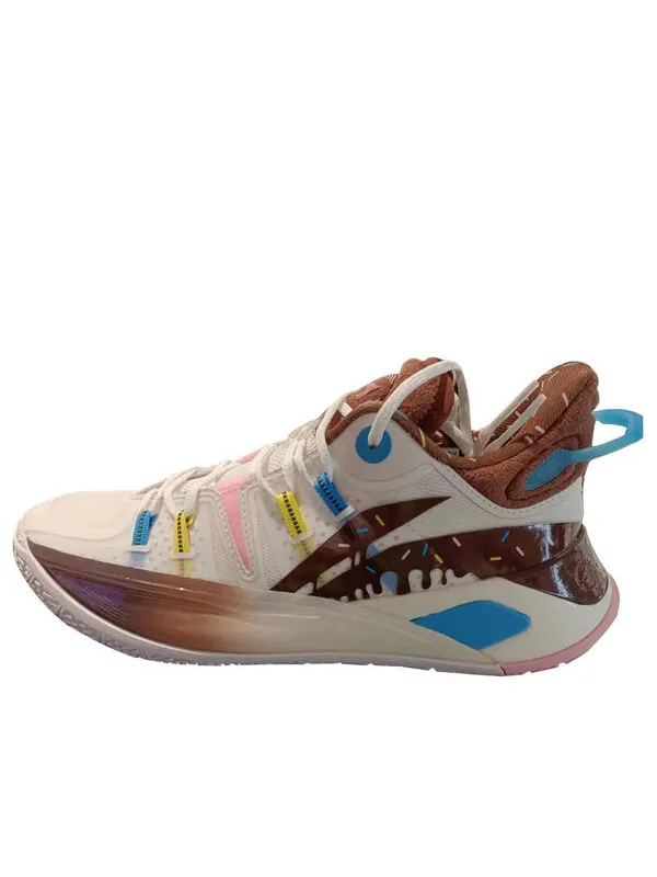 Кроссовки cj2 mccollum кроссовки Li-Ning — изображение 1 из 1, белый/коричневый/розовый