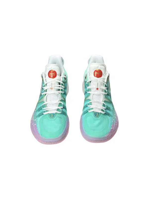 Кроссовки cj2 cj mccollum Li-Ning — изображение 4 из 4, белый/зеленый/фиолетовый