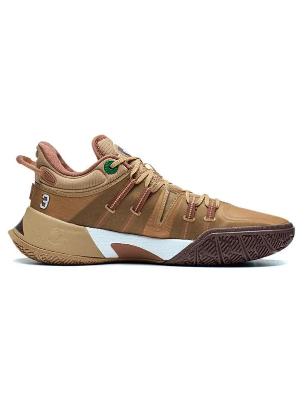 Кроссовки cj2 c.j. mccollum 'tan' Li-Ning — изображение 2 из 4, бежевый/белый
