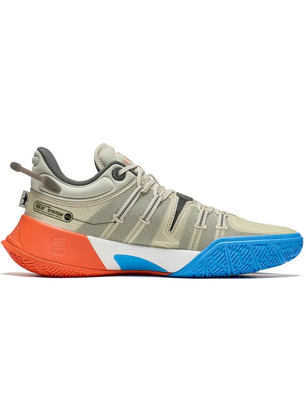 Кроссовки cj2 cj mccollum Li-Ning — изображение 2 из 4, бежевый/белый/оранжевый