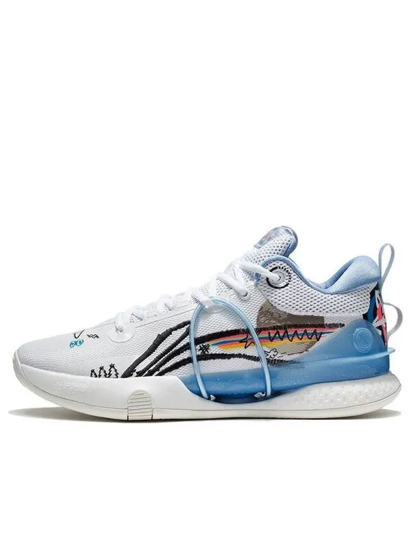 Кроссовки speed 8 премиум Li-Ning — изображение 1 из 4, белый/синий