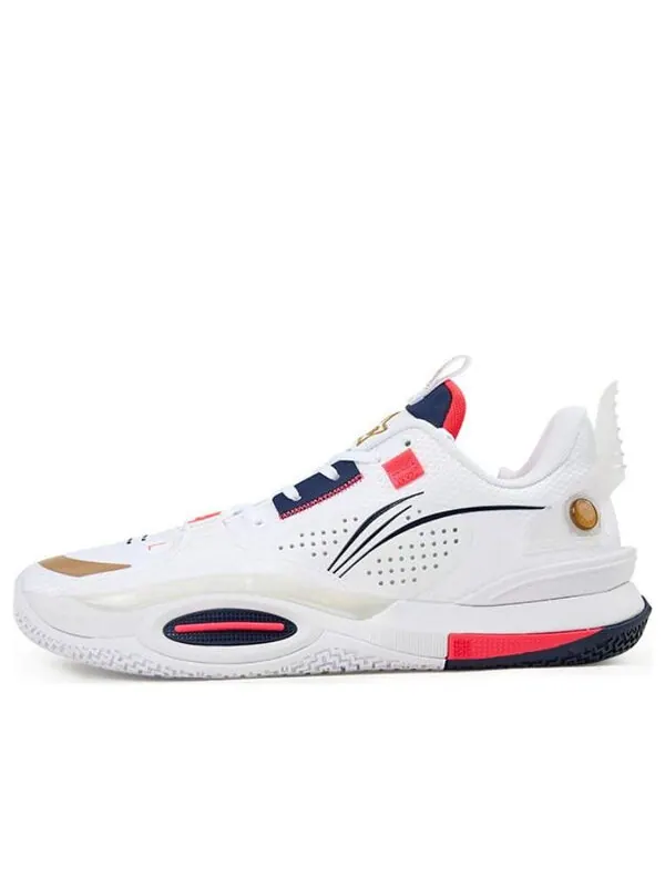 Кроссовки wade all city 10 низкие Li-Ning — изображение 1 из 4, белый/красный/синий