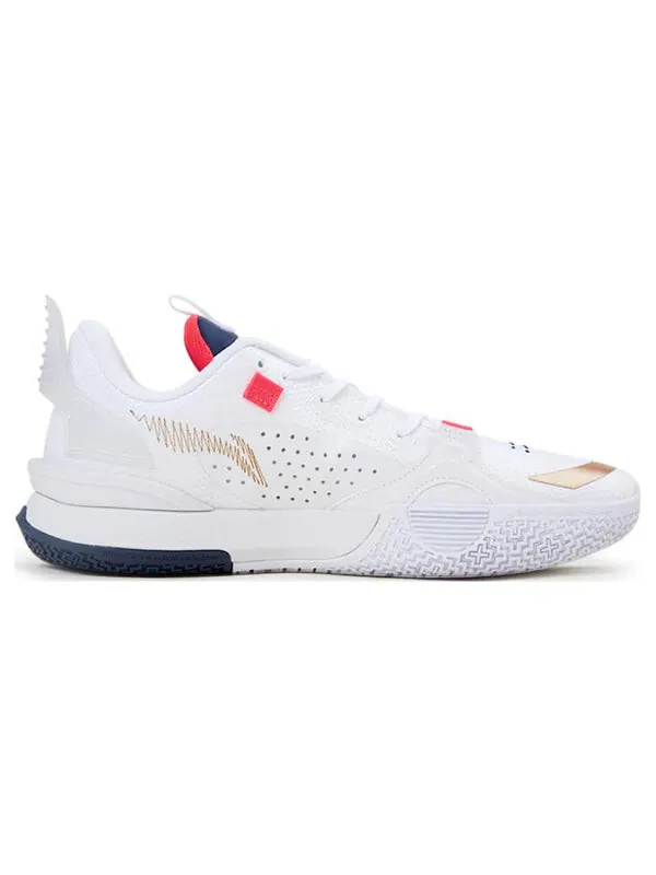 Кроссовки wade all city 10 низкие Li-Ning — изображение 3 из 4, белый/красный/синий