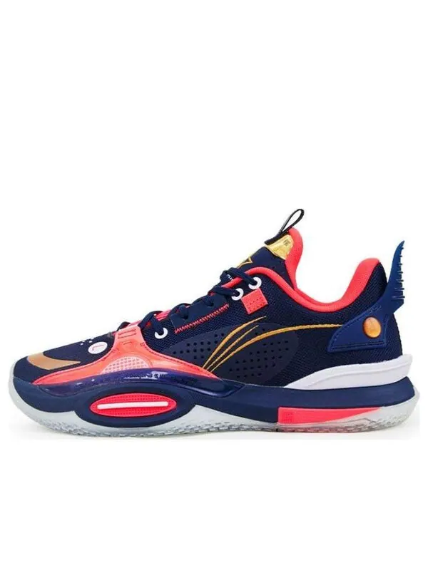 Кроссовки wade all city 10 низкие Li-Ning — изображение 1 из 4, синий/красный