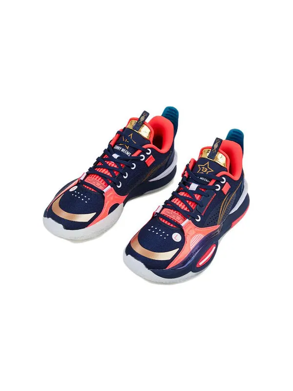 Кроссовки wade all city 10 низкие Li-Ning — изображение 4 из 4, синий/красный