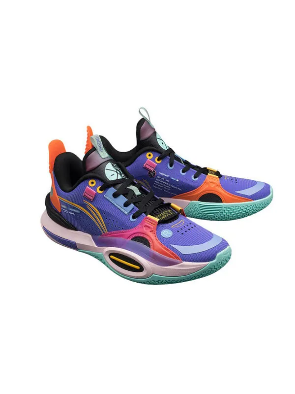 Кроссовки Wade All City 10 Li-Ning — изображение 3 из 4, неоновый фиолетовый