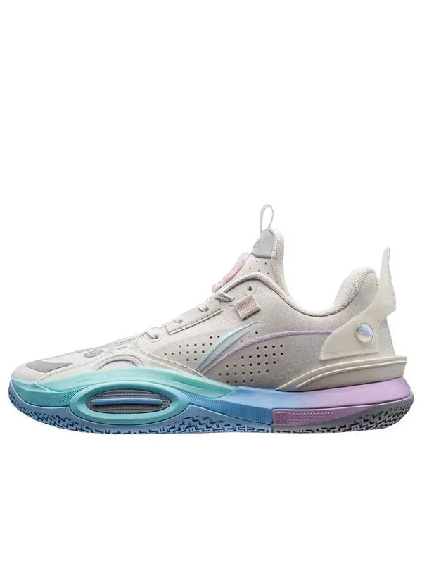 Кроссовки wade all city 10 pe Li-Ning — изображение 1 из 4, белый/синий/фиолетовый