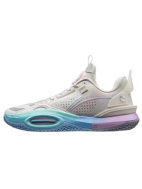Кроссовки wade all city 10 pe Li-Ning — изображение 2 из 4, белый/синий/фиолетовый