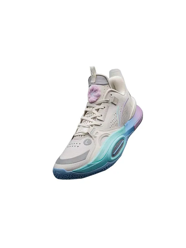 Кроссовки wade all city 10 pe Li-Ning — изображение 4 из 4, белый/синий/фиолетовый