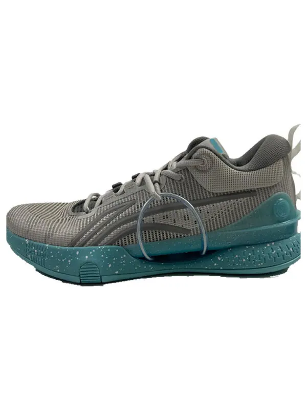 Кроссовки speed 8 премиум Li-Ning — изображение 2 из 3, серый/синий