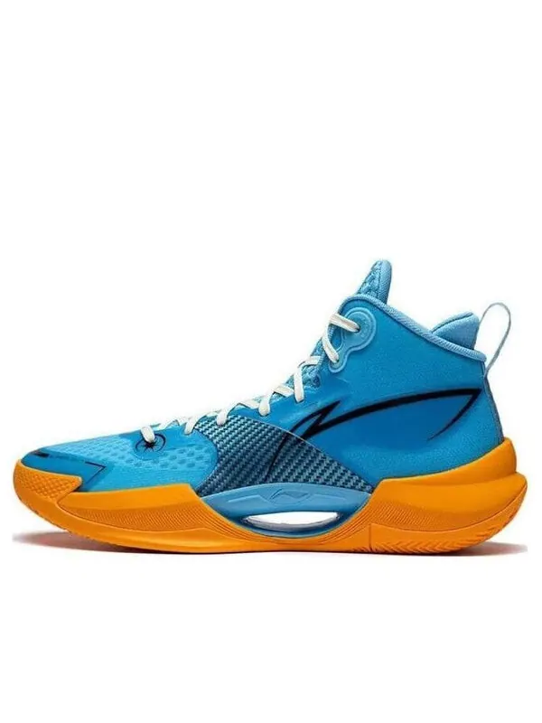 Кроссовки суперлегкие 2022 Li-Ning — изображение 1 из 4, синий/оранжевый