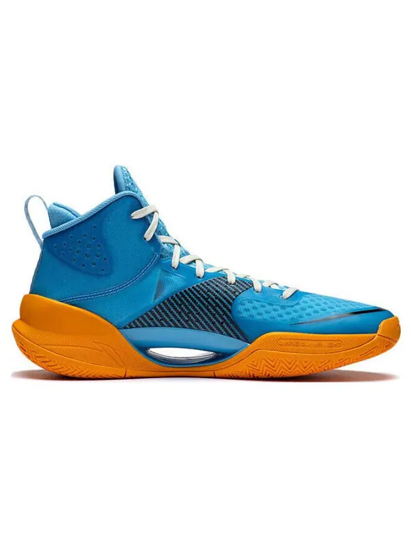 Кроссовки суперлегкие 2022 Li-Ning — изображение 3 из 4, синий/оранжевый