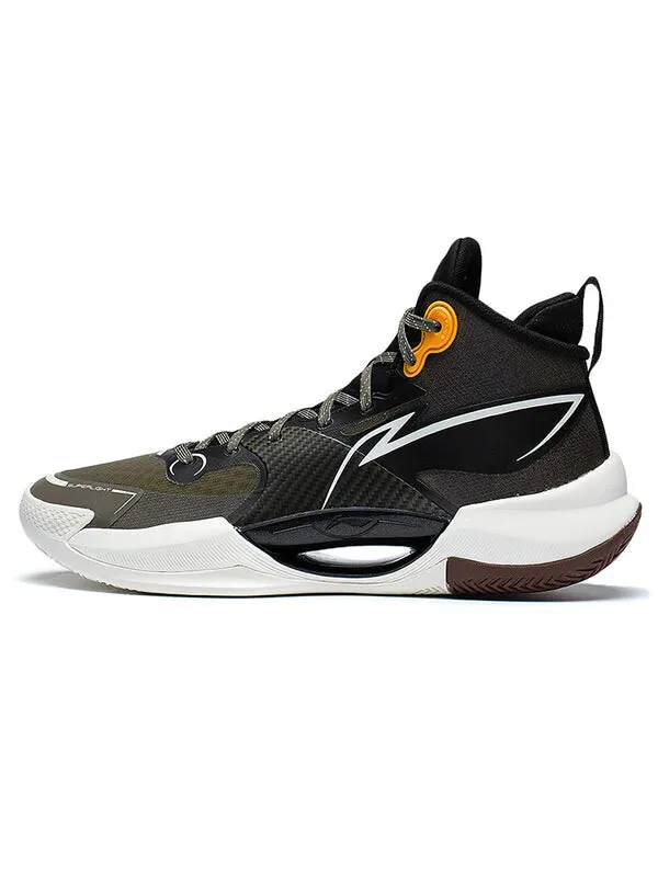Кроссовки суперлегкие Li-Ning — изображение 2 из 4, черный/зеленый