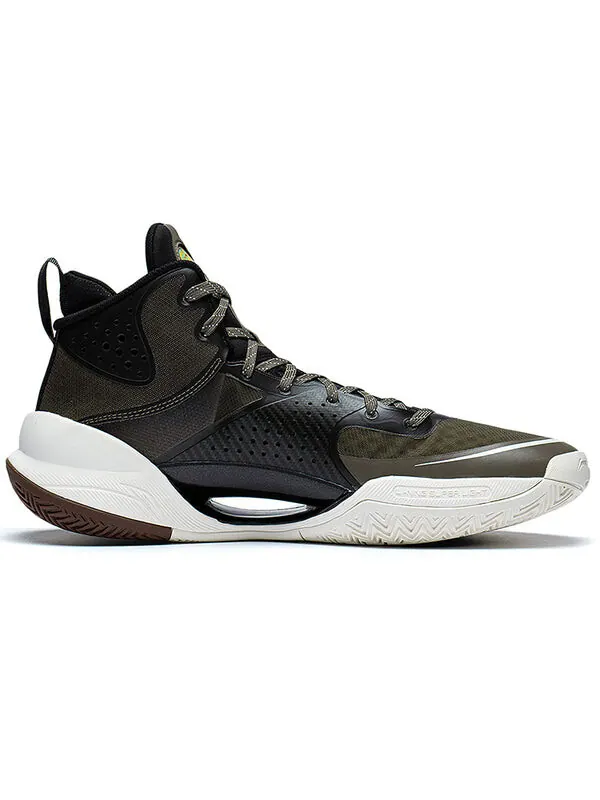 Кроссовки суперлегкие Li-Ning — изображение 3 из 4, черный/зеленый