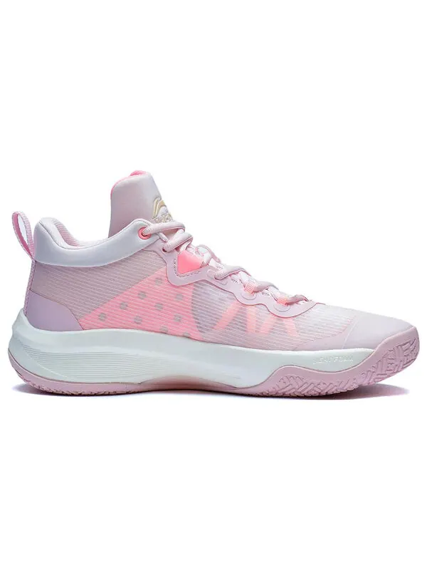 Кроссовки суперлегкие скорость 1 Li-Ning — изображение 3 из 4, белый/розовый
