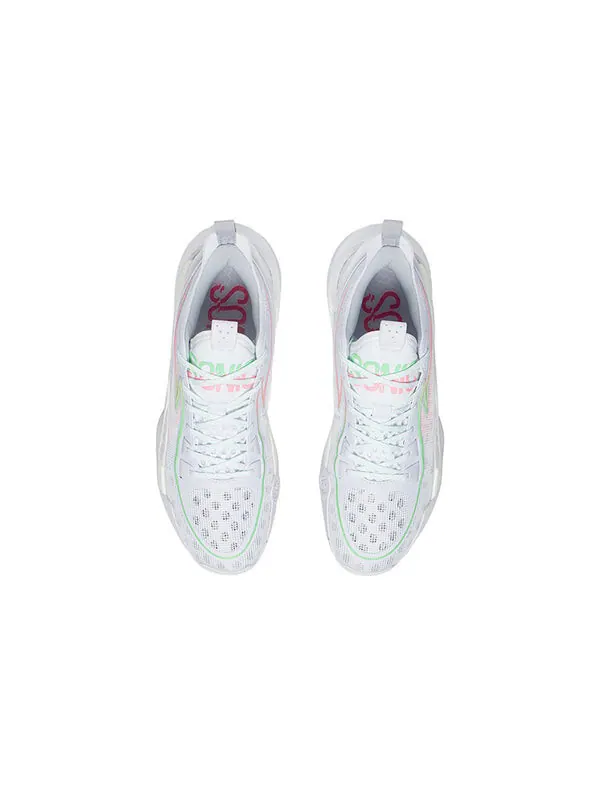 Кроссовки sonic 10 v2 mid Li-Ning — изображение 4 из 4, белый/розовый