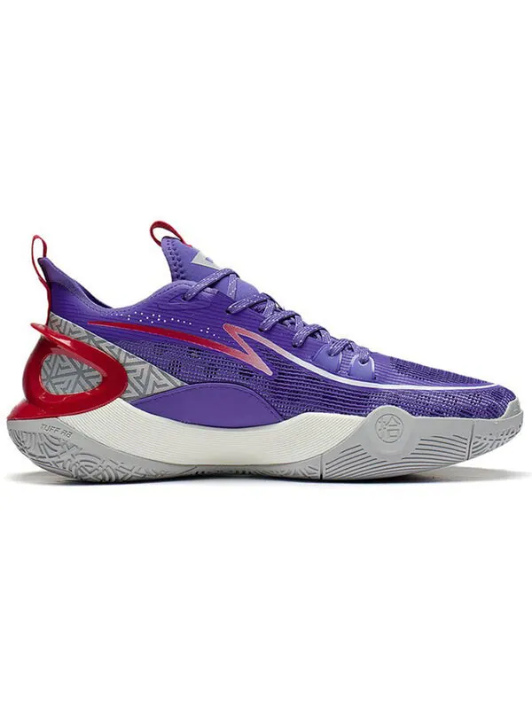 Кроссовки sonic 10 v2 низкие Li-Ning — изображение 2 из 4, фиолетовый/красный