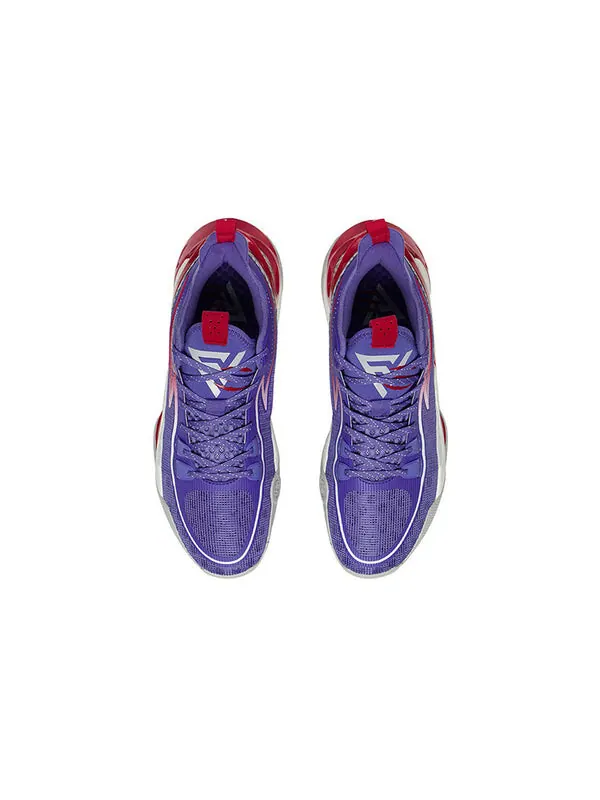 Кроссовки sonic 10 v2 низкие Li-Ning — изображение 4 из 4, фиолетовый/красный