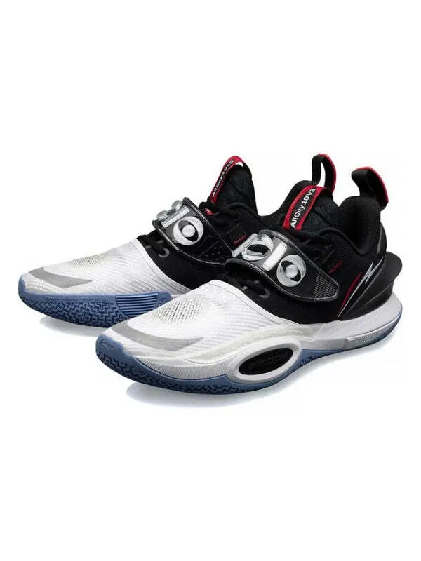 Кроссовки wade all city 10 v2 Li-Ning — изображение 2 из 4, белый/черный