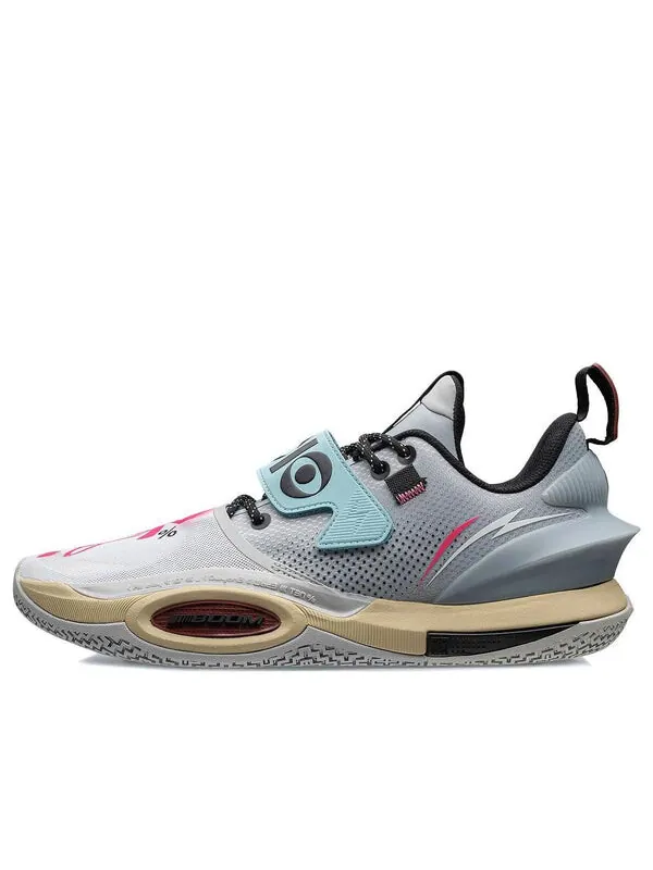 Кроссовки wade all city 10 v2 Li-Ning — изображение 1 из 4, серый/синий