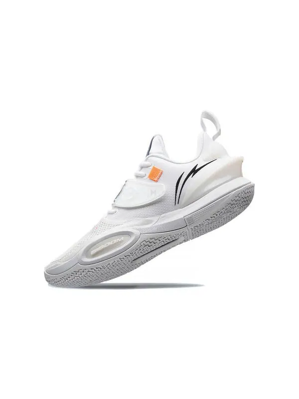 Кроссовки Wade All City 10 Li-Ning — изображение 3 из 4, белый/черный/оранжевый