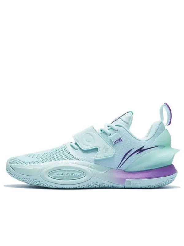Кроссовки wade all city 10 v2 Li-Ning — изображение 1 из 4, синий/зеленый/фиолетовый