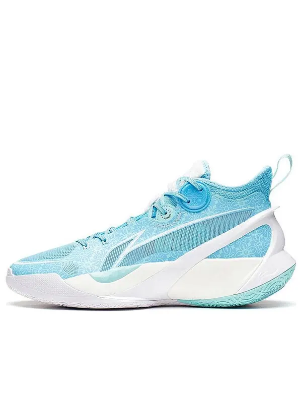 Кроссовки sonic 10 mid v1 Li-Ning — изображение 1 из 4, синий/белый