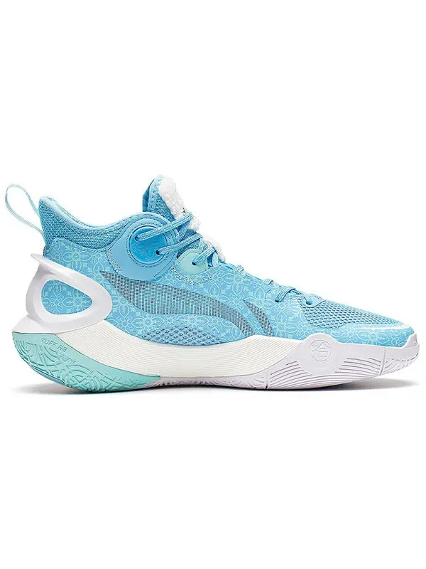 Кроссовки sonic 10 mid v1 Li-Ning — изображение 2 из 4, синий/белый