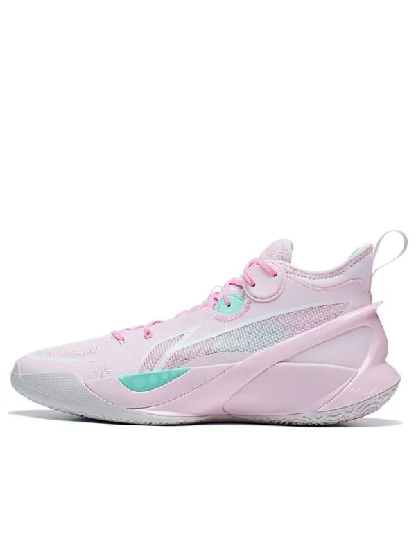 Кроссовки sonic 10 v1 mid Li-Ning — изображение 1 из 4, розовый/зеленый