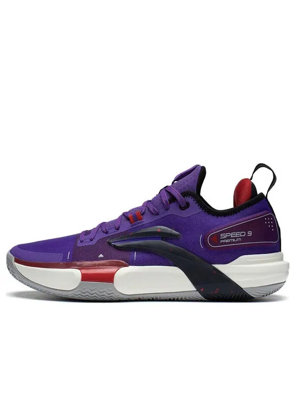 Кроссовки speed 9 премиум Li-Ning — изображение 1 из 4, фиолетовый/черный/белый