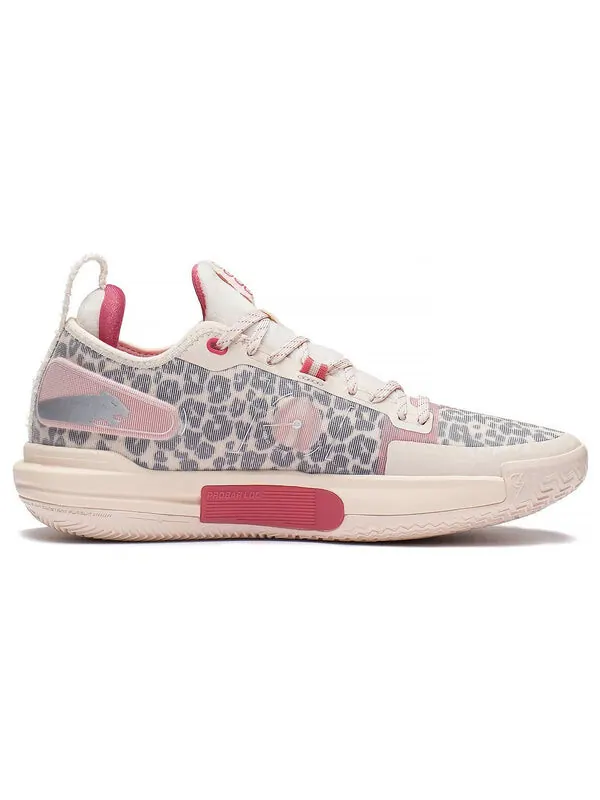 Кроссовки speed 9 премиум Li-Ning — изображение 2 из 4, кремовый/розовый