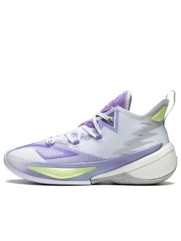 Кроссовки мощность 9 Li-Ning — изображение 1 из 4, фиолетовый/зеленый