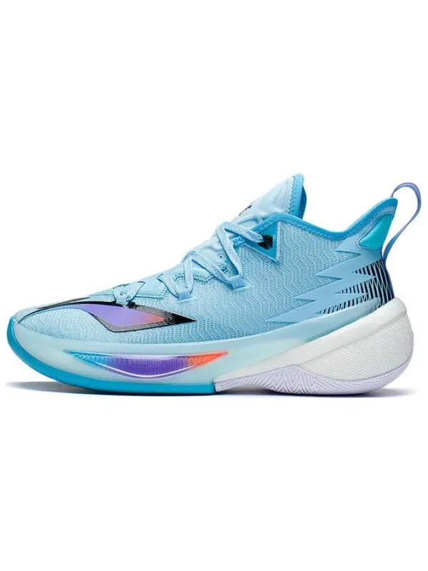 Кроссовки мощность 9 Li-Ning — изображение 2 из 4, синий/фиолетовый