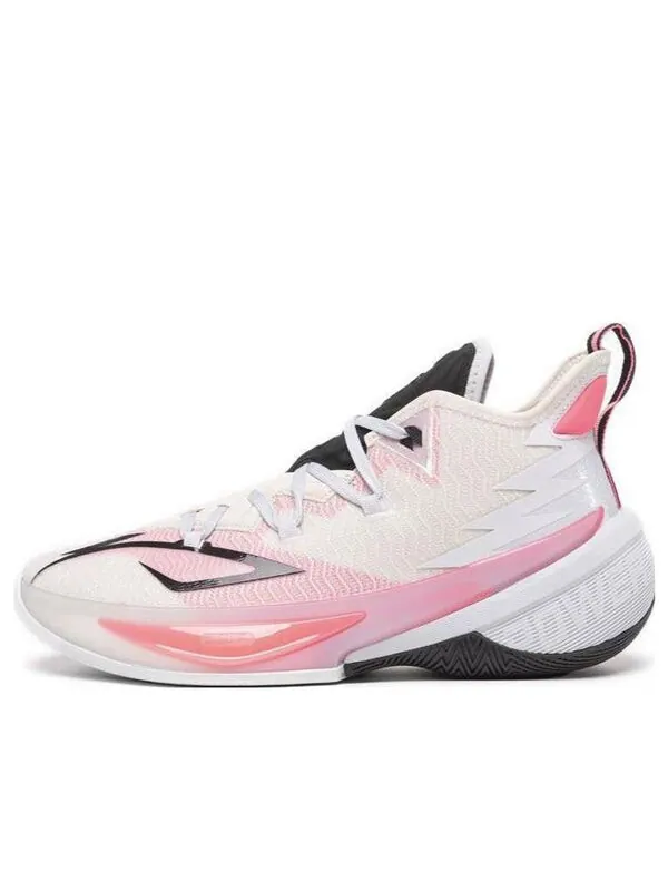 Кроссовки мощность 9 Li-Ning — изображение 1 из 4, белый/розовый