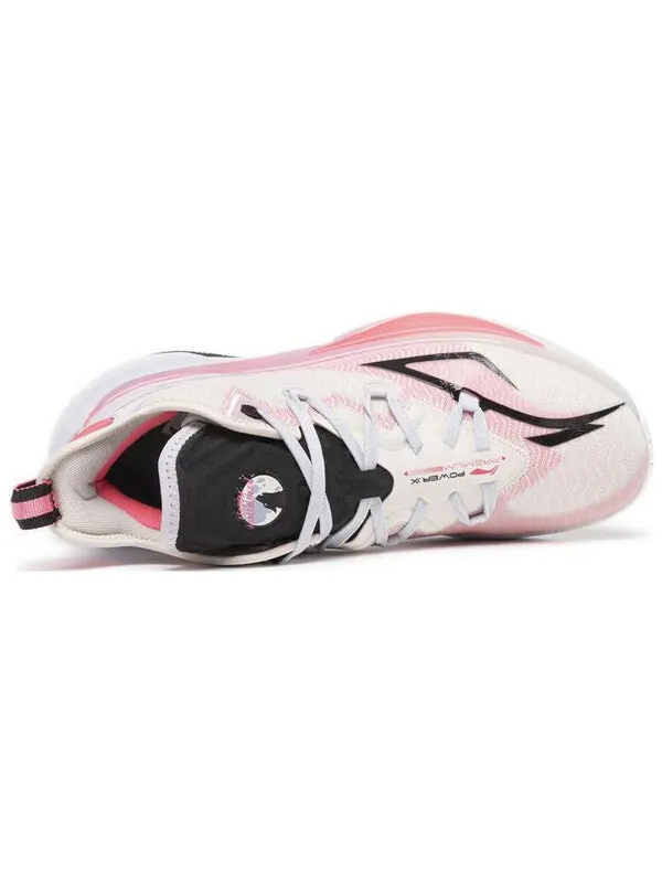 Кроссовки мощность 9 Li-Ning — изображение 4 из 4, белый/розовый