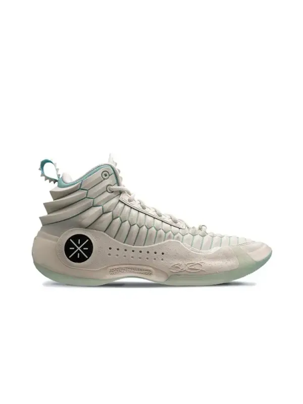 Кроссовки way of wade 10 Li-Ning — изображение 2 из 4, белый/зеленый