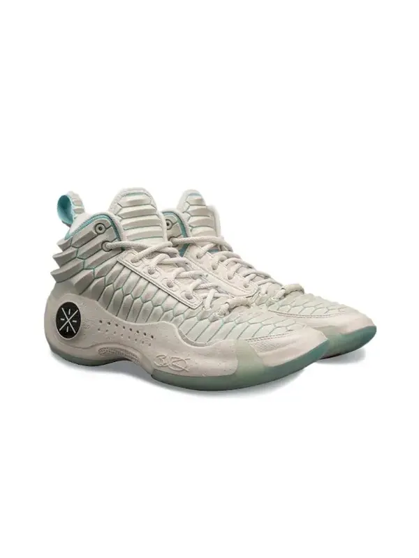 Кроссовки way of wade 10 Li-Ning — изображение 4 из 4, белый/зеленый