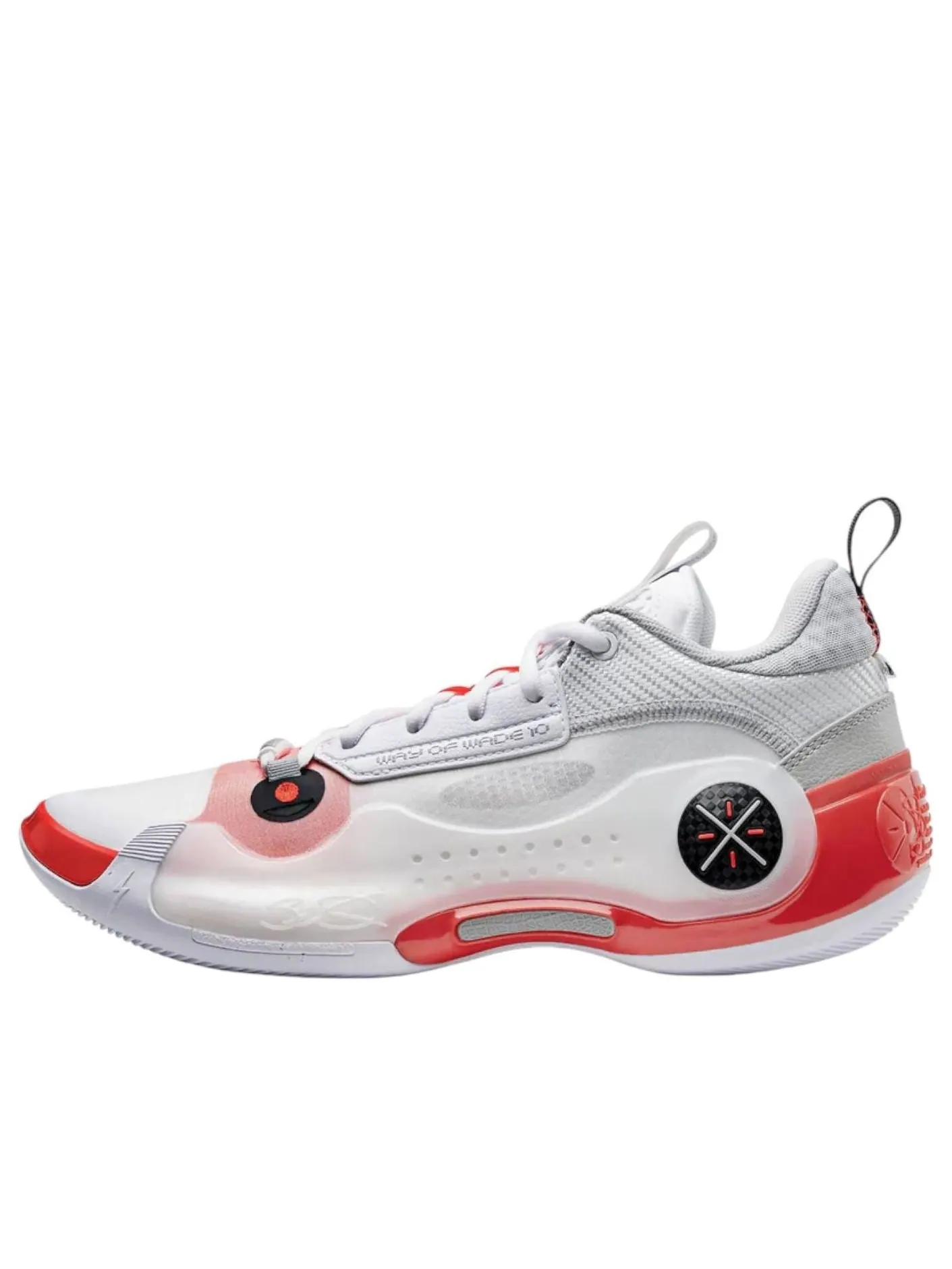 Li-Ning Way of Wade 10 Low 'Overtown' — изображение 1 из 6, белый/красный