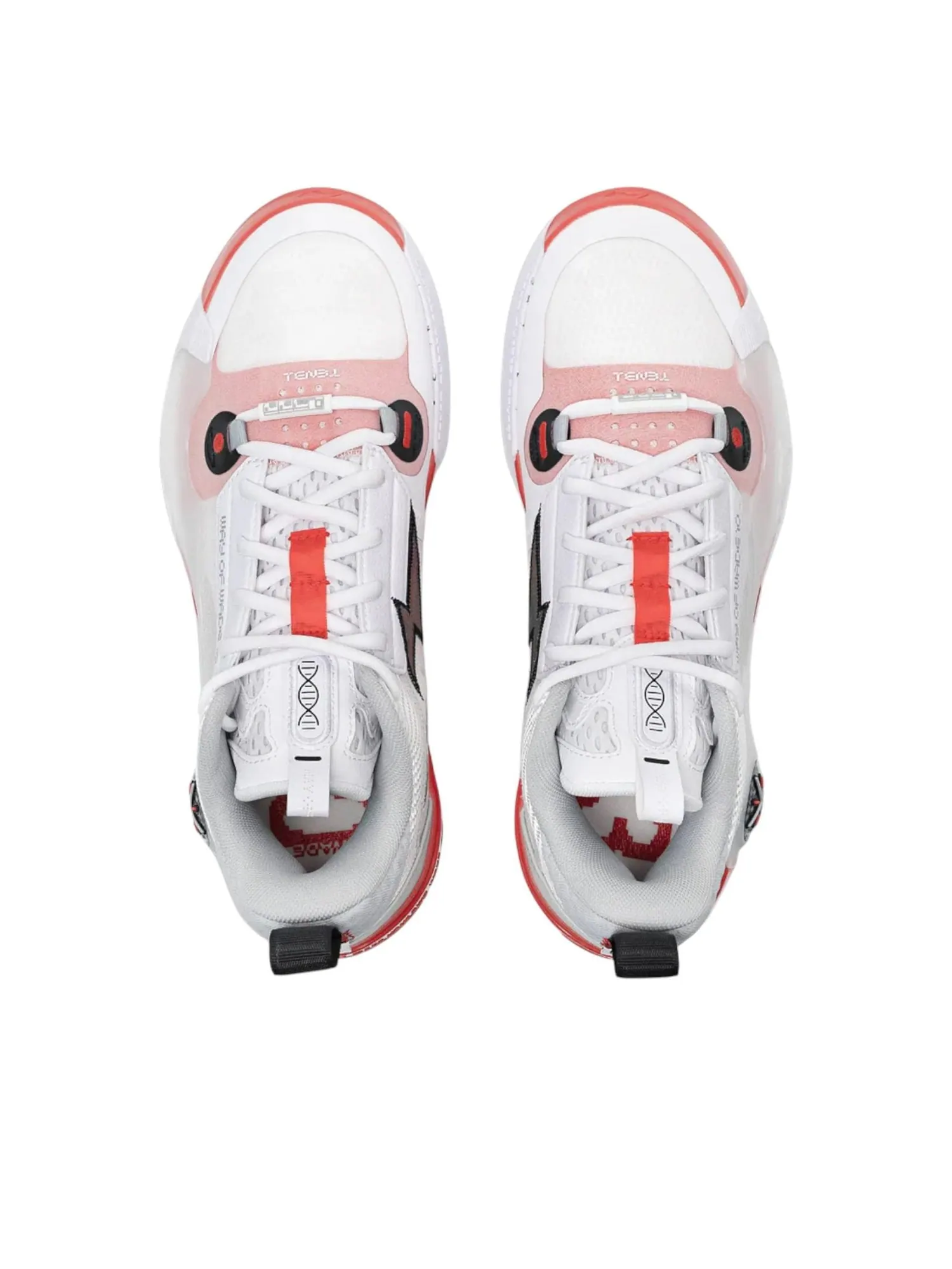 Li-Ning Way of Wade 10 Low 'Overtown' — изображение 3 из 6, белый/красный