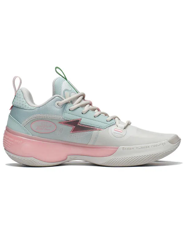 Кроссовки way of wade 10 low 'valentine's day' Li-Ning — изображение 2 из 4, белый/синий/розовый