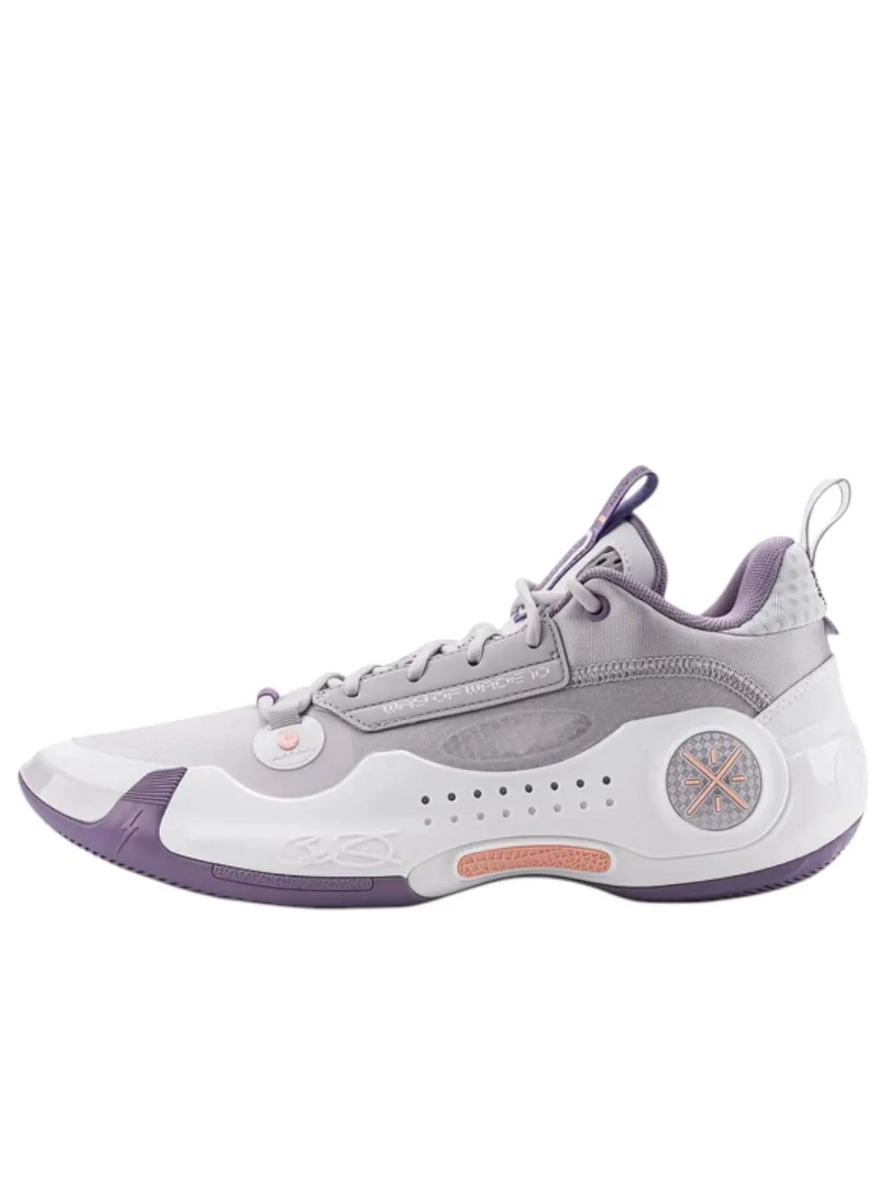 Кроссовки Li-Ning Way of Wade 10 Low 'Lavender' — изображение 1 из 6, фиолетовый